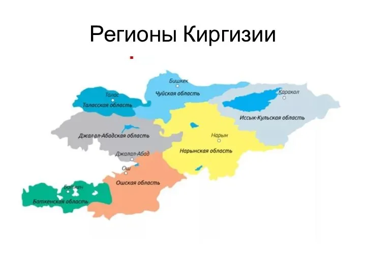 Регионы Киргизии