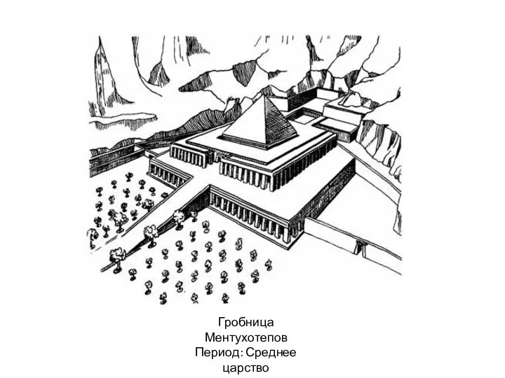 Гробница Ментухотепов Период: Среднее царство