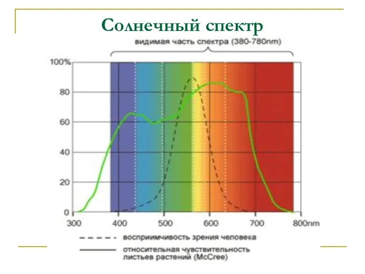 Солнечный спектр