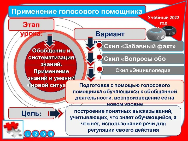 Обобщение и систематизация знаний. Применение знаний и умений в новой ситуации