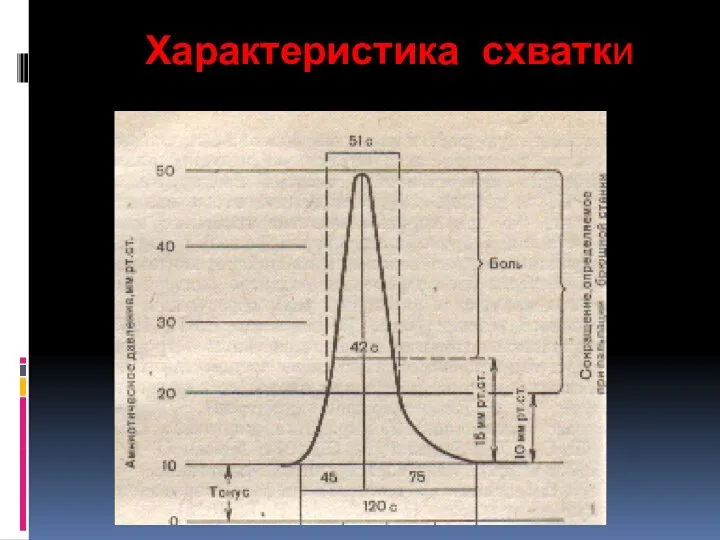 Характеристика схватки