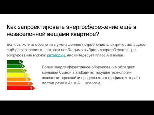 Как запроектировать энергосбережение ещё в незаселённой вещами квартире? Если вы хотите