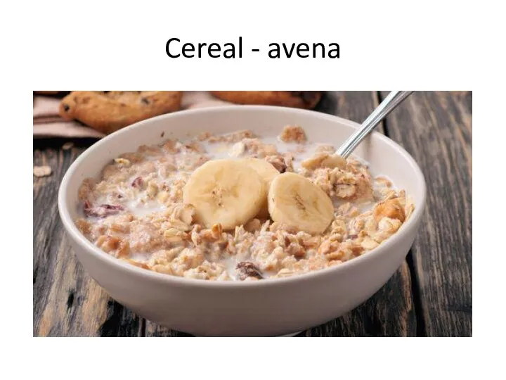 Cereal - avena