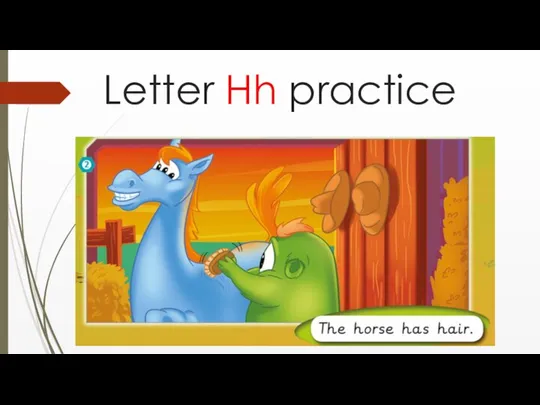 Letter Hh practice