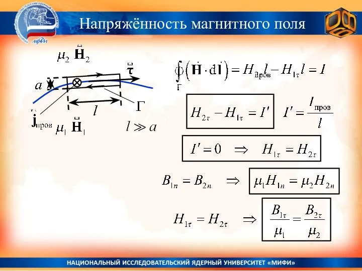 Напряжённость магнитного поля