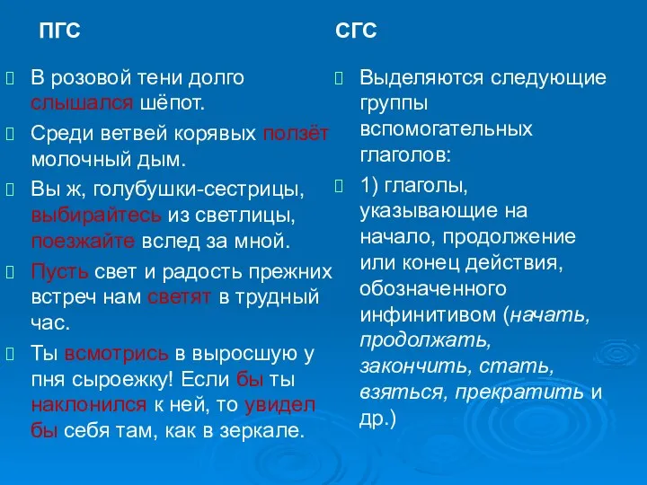 ПГС В розовой тени долго слышался шёпот. Среди ветвей корявых ползёт