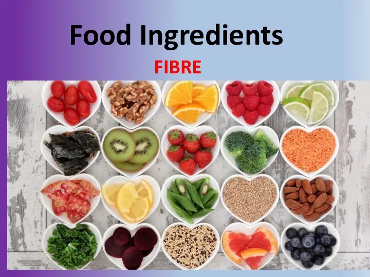 Food Ingredients FIBRE