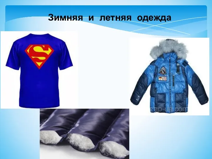 Зимняя и летняя одежда