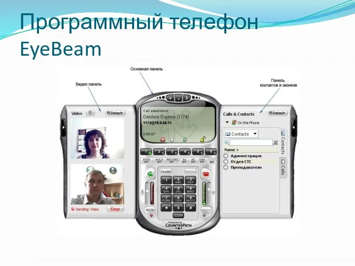 Программный телефон EyeBeam