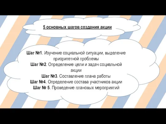 Шаг №1. Изучение социальной ситуации, выделение приоритетной проблемы Шаг №2. Определение