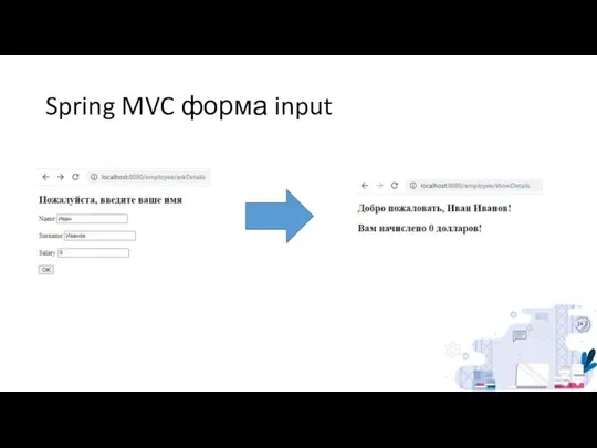 Spring MVC форма input