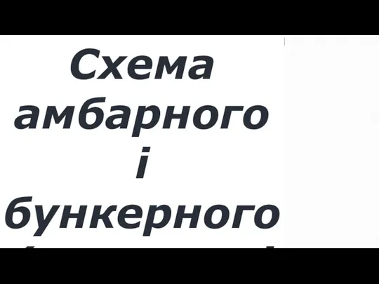 Рис. 1. Схема амбарного і бункерного (пунктирні лінії) складів: 1 -