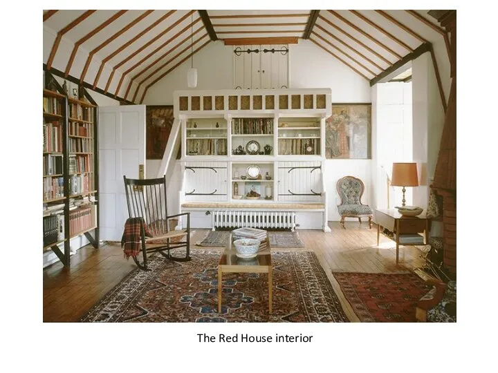 The Red House interior