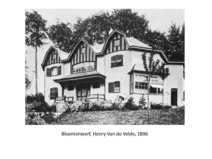 Bloemenwerf, Henry Van de Velde, 1896