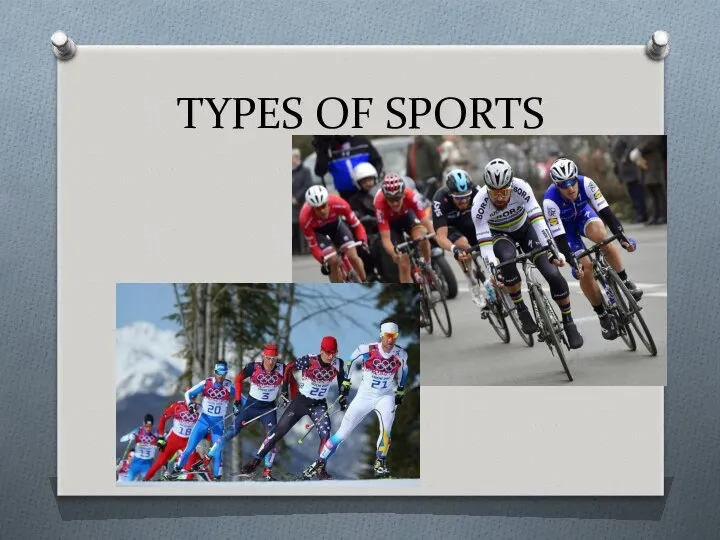 TYPES OF SPORTS