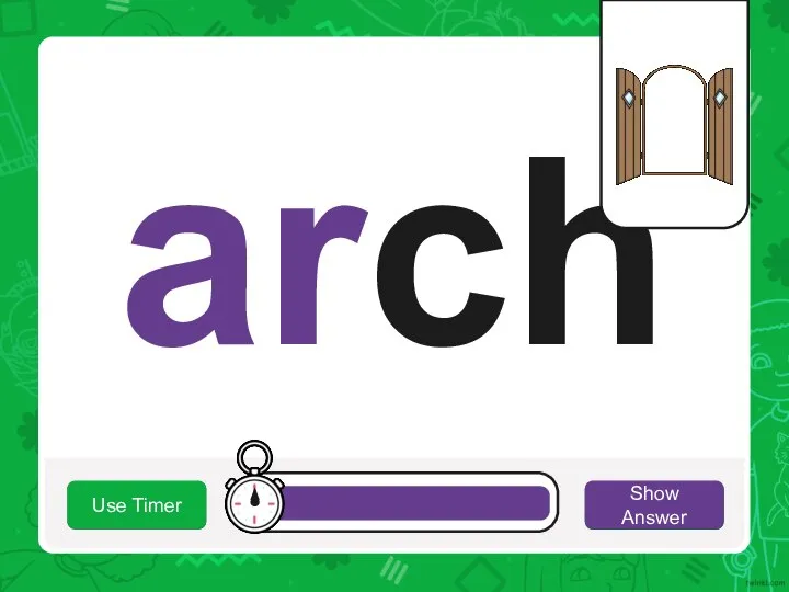 arch Start Timer Next Show Answer Start Timer Use Timer