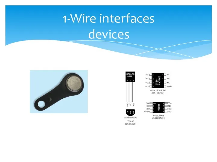 1-Wire interfaces devices