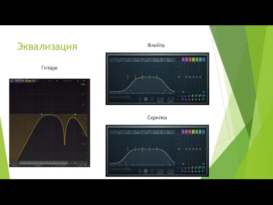 Эквализация Гитара Флейта Скрипка