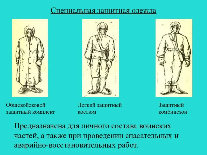 Специальная защитная одежда Общевойсковой защитный комплект Легкий защитный костюм Защитный комбинезон