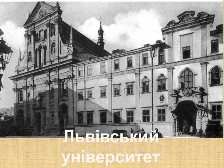 Львівський університет 1784р