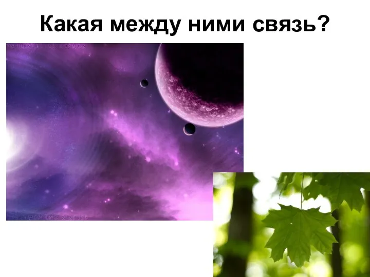 Какая между ними связь?