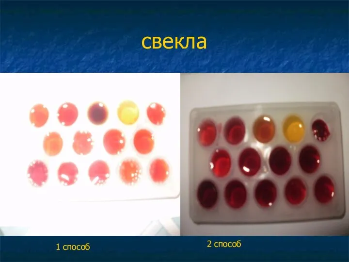 свекла 1 способ 2 способ