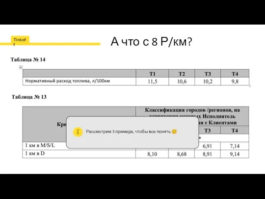 А что с 8 Р/км? Рассмотрим 3 примера, чтобы все понять ☺