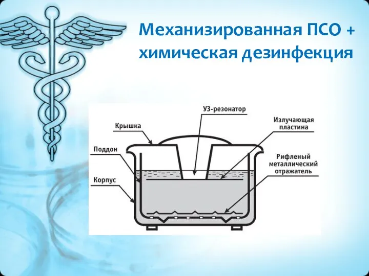 Механизированная ПСО + химическая дезинфекция