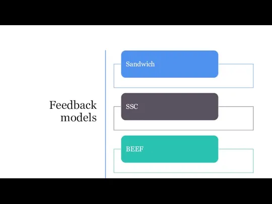 Feedback models