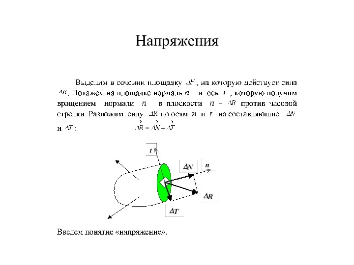 Напряжения