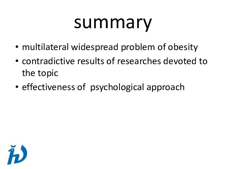 summary multilateral widespread problem of obesity contradictive results of researches devoted