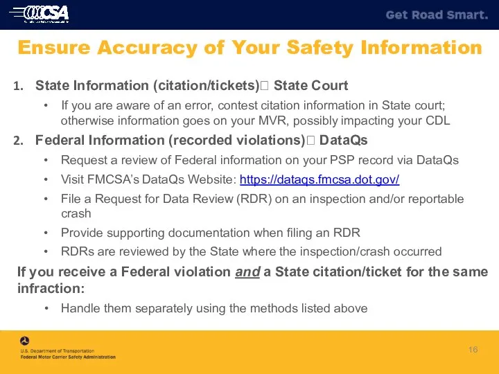 State Information (citation/tickets)? State Court If you are aware of an