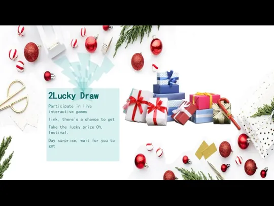 2Lucky Draw Participate in live interactive games link, there's a chance
