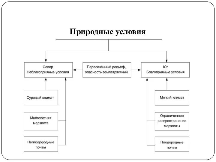 Природные условия