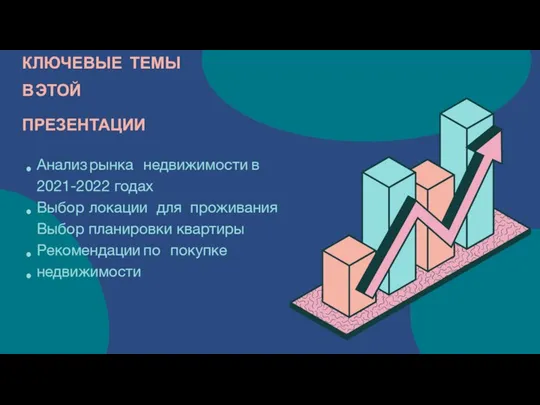 КЛЮЧЕВЫЕ ТЕМЫ В ЭТОЙ ПРЕЗЕНТАЦИИ Анализ рынка недвижимости в 2021-2022 годах