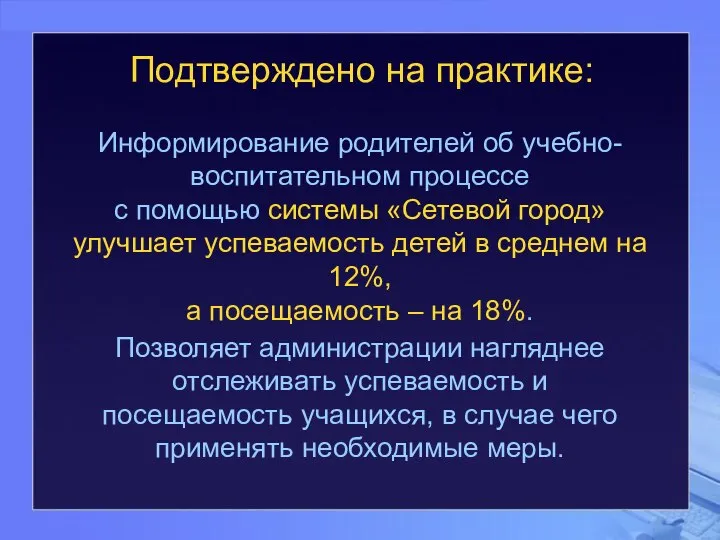 Подтверждено на практике: