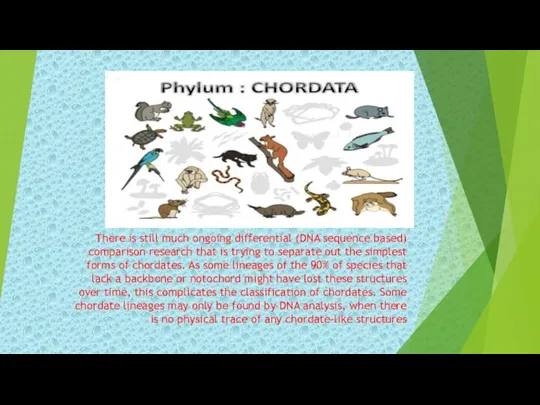 B There is still much ongoing differential (DNA sequence based) comparison