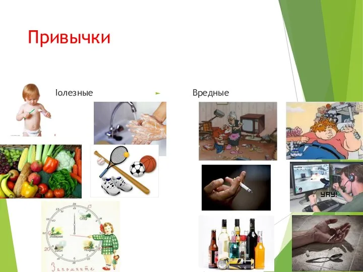 Привычки Полезные Вредные