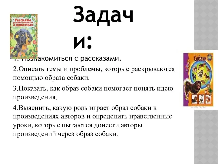 1. Познакомиться с рассказами. 2.Описать темы и проблемы, которые раскрываются с