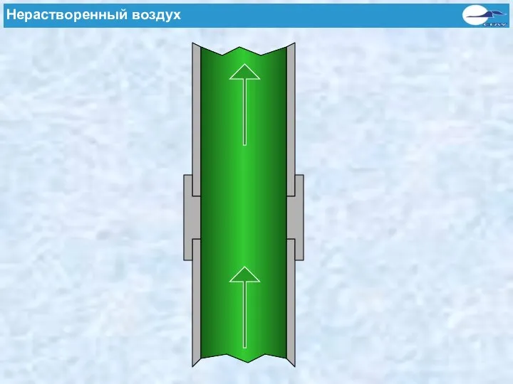 Luftblasen Нерастворенный воздух