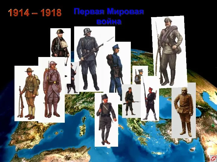1914 – 1918 Первая Мировая война
