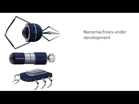 Nanomachines under development