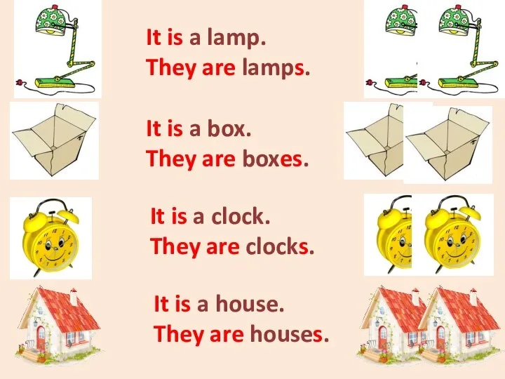 It is a lamp. They are lamps. It is a box.