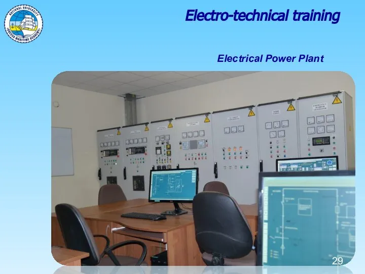 Electrical Power Plant Electro-technical training