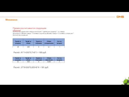 Механика: Премия рассчитывается следующим образом: Расчёт: 41*1+200*0,7+8*1 = 189 руб. Расчёт: