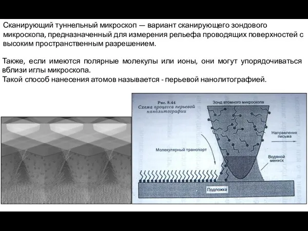 Сканирующий туннельный микроскоп — вариант сканирующего зондового микроскопа, предназначенный для измерения