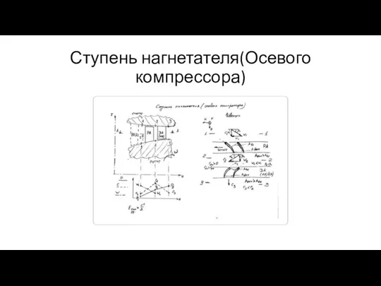 Ступень нагнетателя(Осевого компрессора)