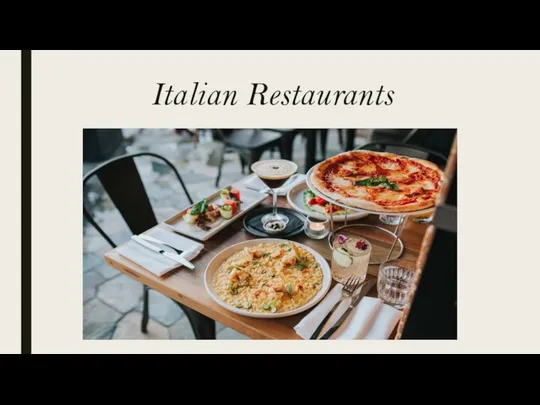 Italian Restaurants