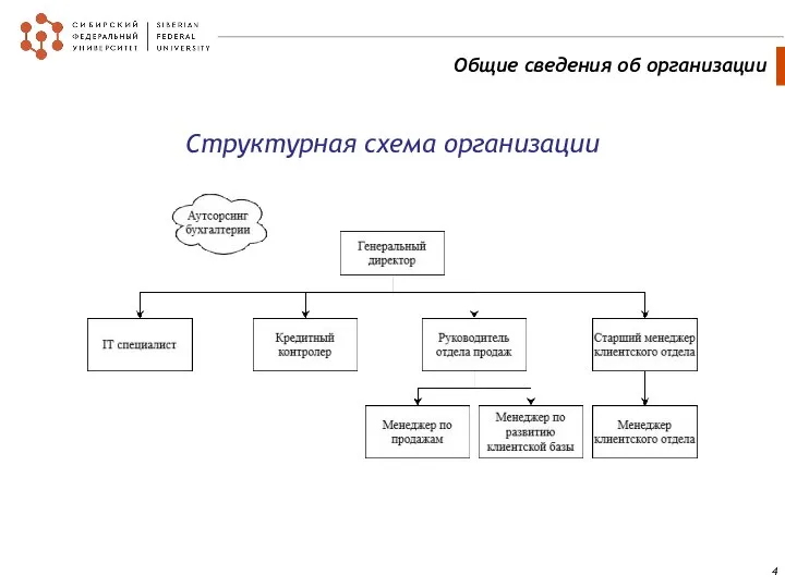 Структурная схема организации