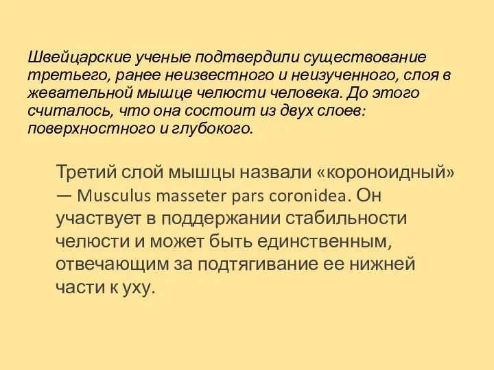 Швейцарские ученые подтвердили существование третьего, ранее неизвестного и неизученного, слоя в